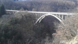 Il ponte intitolato a Vergai, a Canigiano